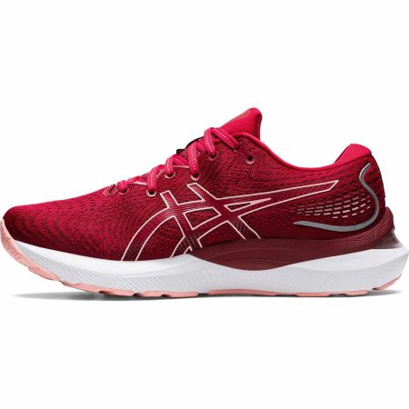 asics gel cumulus 24 womens running shoes red 37451213963472