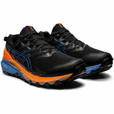 asics gel trabuco 10 gtx mens trail running shoes black 29643235197136