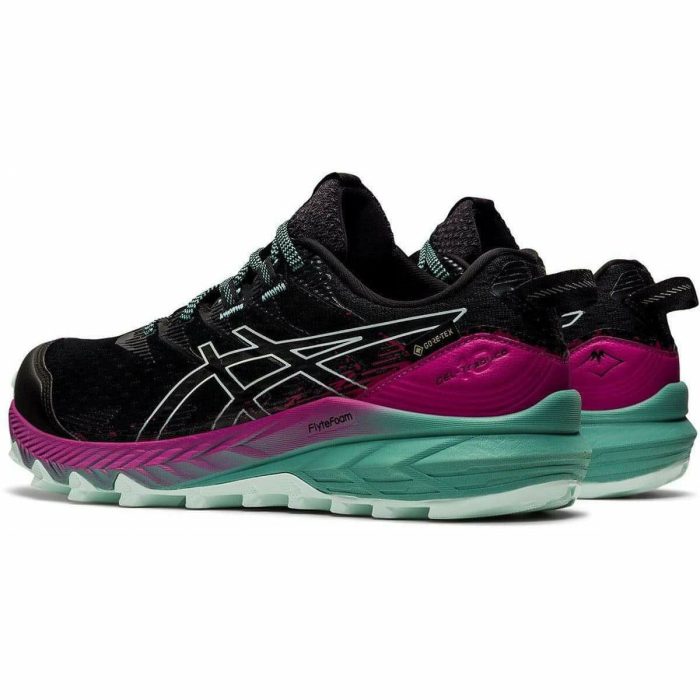 asics gel trabuco 10 gtx womens trail running shoes black 29667448127696