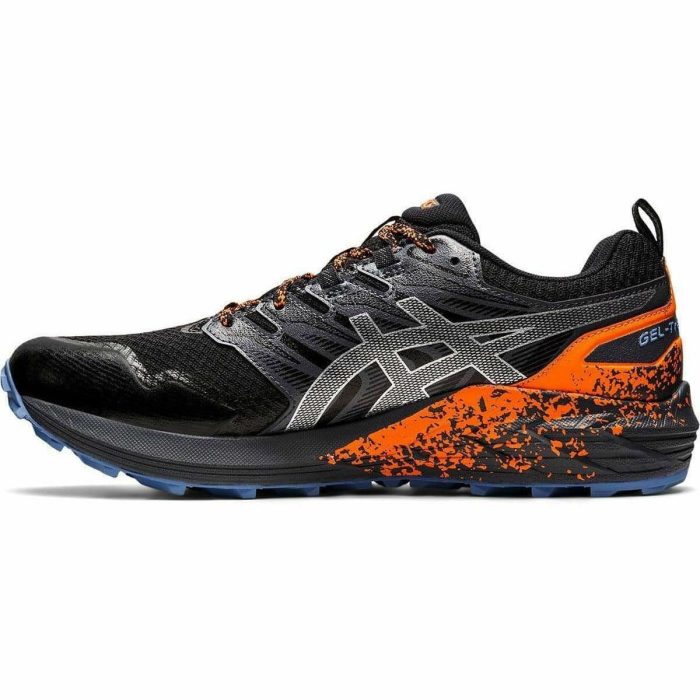 asics gel trabuco terra mens trail running shoes black 29662381736144