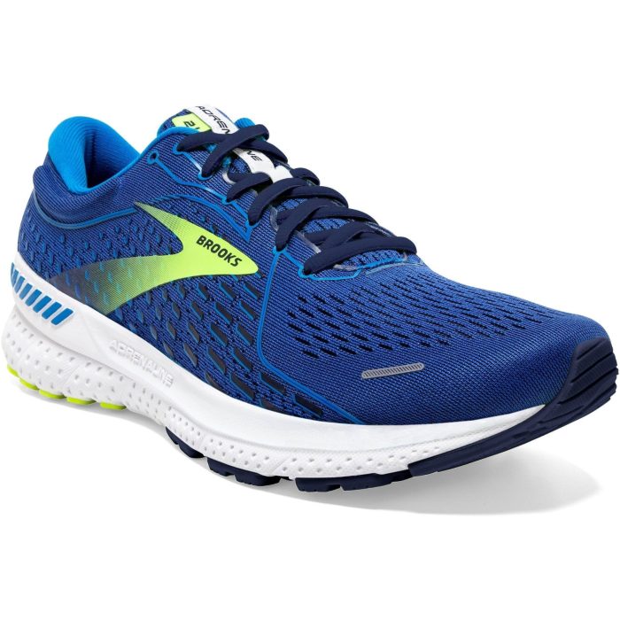 brooks adrenaline gts 21 mens running shoes blue 28829573251280