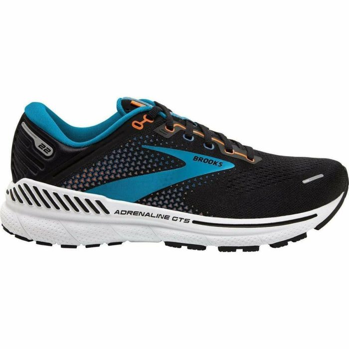 brooks adrenaline gts 22 mens running shoes black 29675763925200