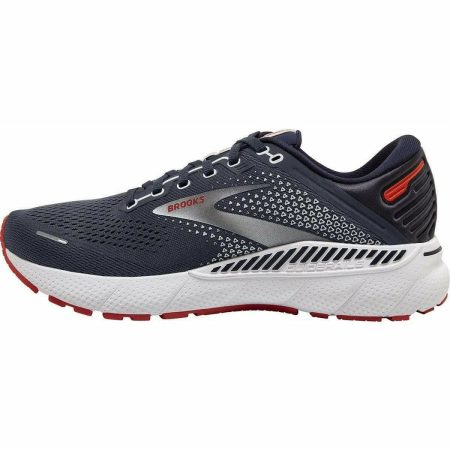 brooks adrenaline gts 22 mens running shoes navy 29675816845520