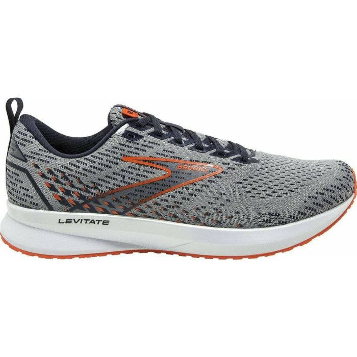 brooks levitate 5 mens running shoes grey 29692316680400