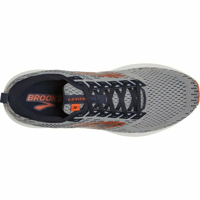 brooks levitate 5 mens running shoes grey 29692316877008