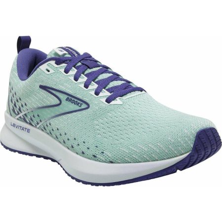 brooks levitate 5 womens running shoes green 29646380368080