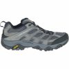 merrell moab 3 mens walking shoes grey 30390133489872