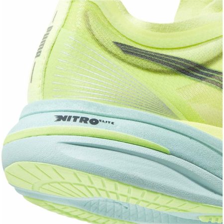 puma deviate nitro elite racer womens running shoes yellow 30200636866768