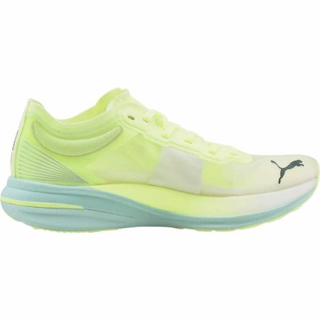 puma deviate nitro elite racer womens running shoes yellow 30200636899536