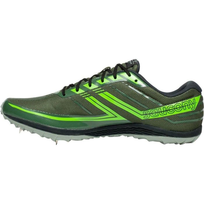 saucony kilkenny xc 7 cross country running spikes green 29668040310992